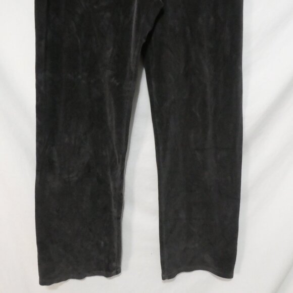 Y2K | GAP - Stretch | small | Soft Black Velour / Velvet Loungewear Pants - Picture 7 of 16